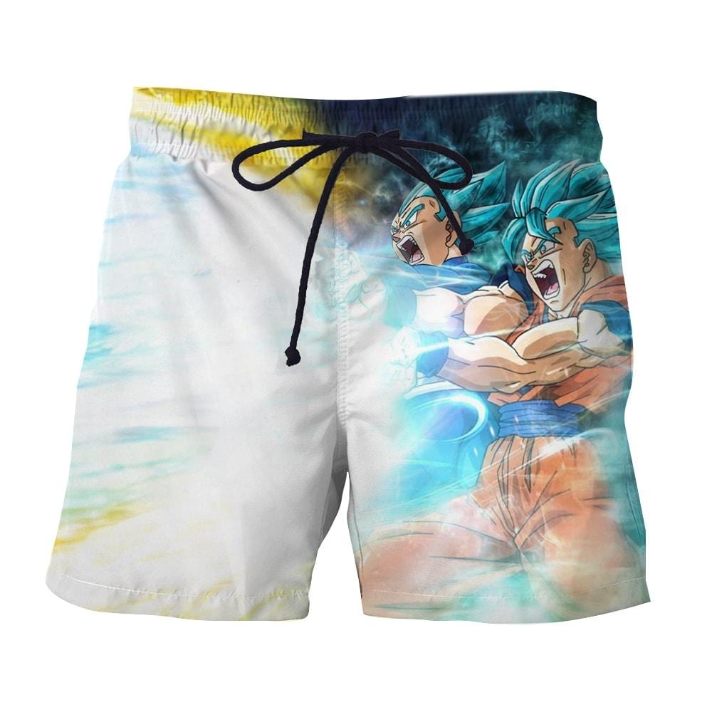 Dragon Ball Goku 2 Vegeta 2 Super Saiyan Kaioken Epic Boardshorts