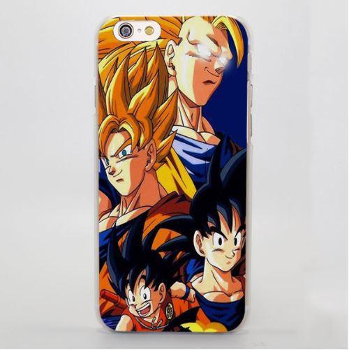 Dragon Ball Goku Kid Super Saiyan Evolution Style iPhone 4 5 6 7 Plus Case  - Saiyan Stuff