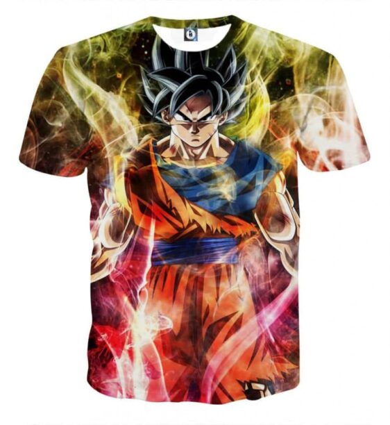Dragon Ball Goku Super Saiyan God Ultra Instinct Cool T-Shirt