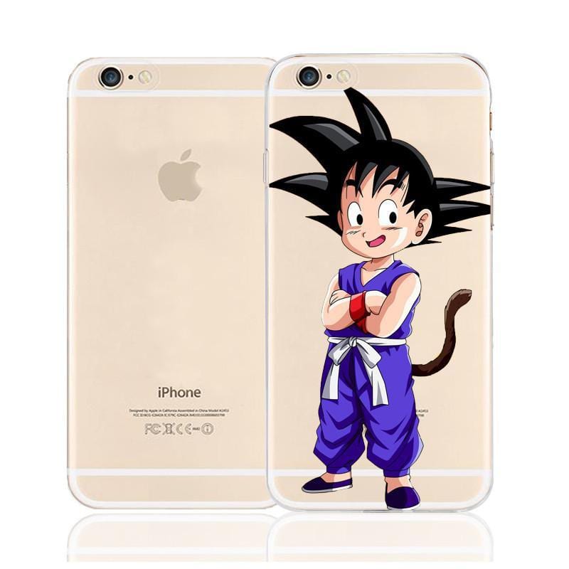 Dragon Ball Kid Goku Cute Saiyan Character Back Cover for iPhone 6 6s ...