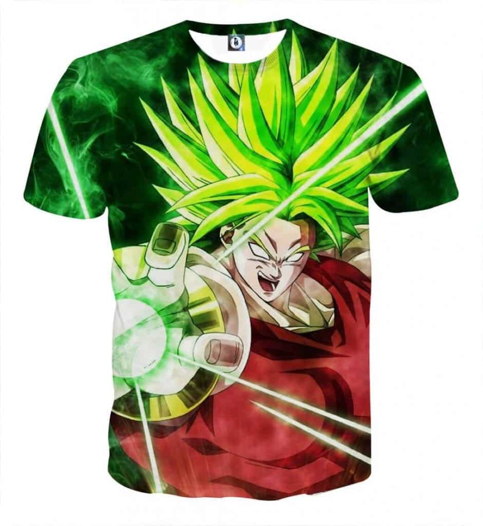 dragon ball super broly t shirt