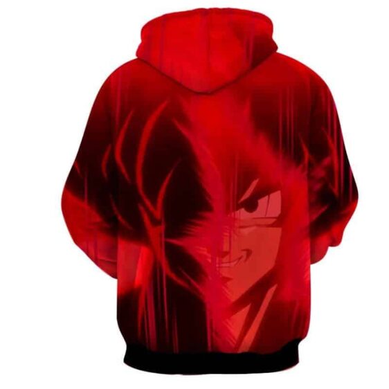Dragon Ball Super Goku Red Kaioken Super Saiyan Epic Hoodie - Image 2