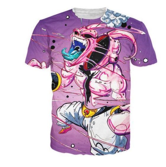 Dragon Ball Super Mad Kid Buu Graffiti Style T-Shirt - Saiyan Stuff