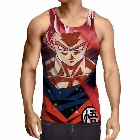 Dragon Ball Super Red Goku 2 Super Saiyan Dope Summer Tank Top