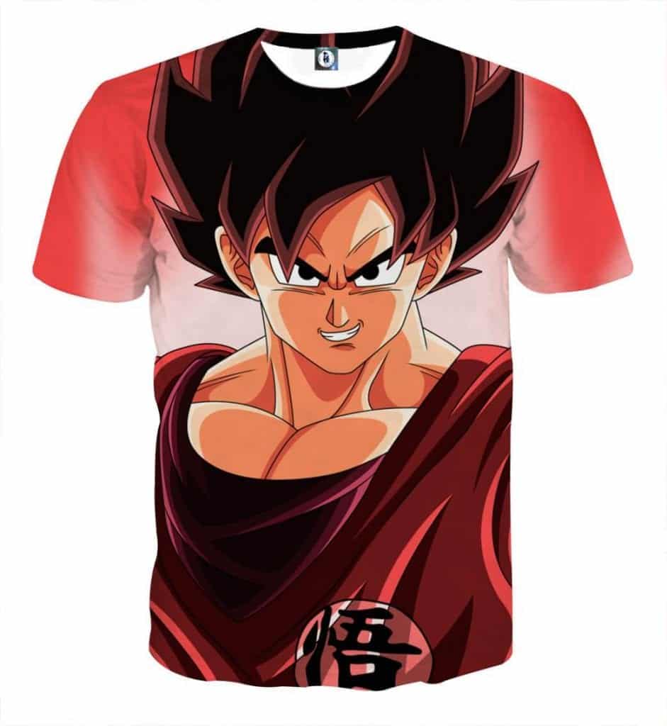Dragon Ball Super Son Goku Red Kaioken Ultra Instinct T Shirt