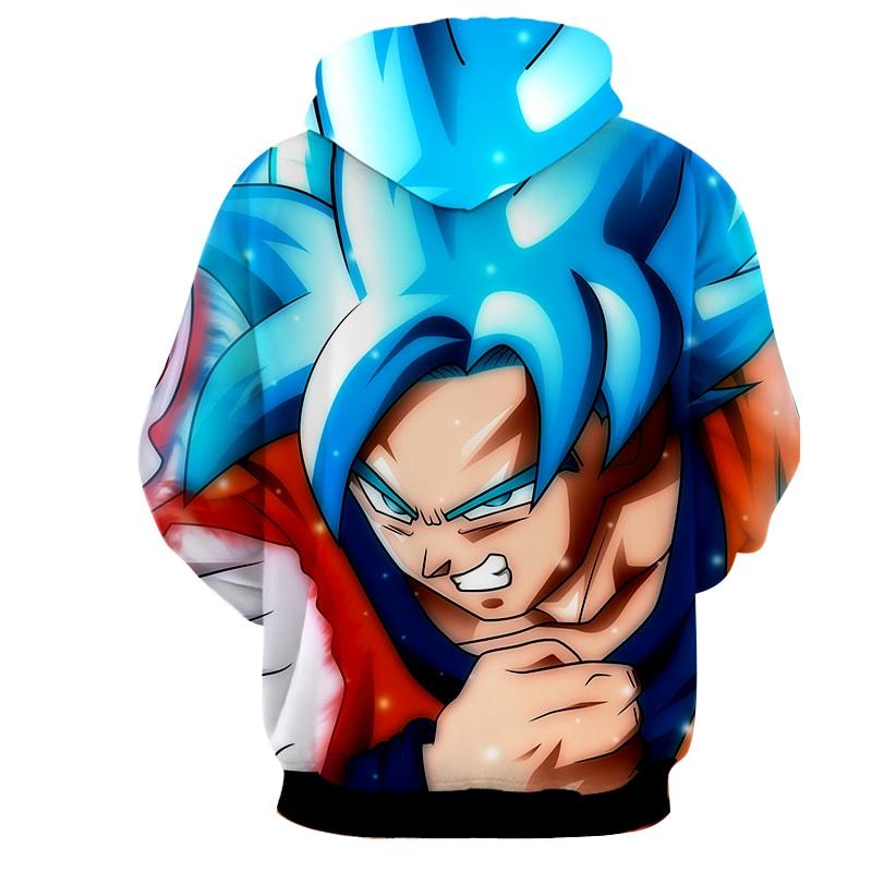 Dragon Ball Super Son Goku Angry Kaioken Epic Battle Hoodie - Image 2