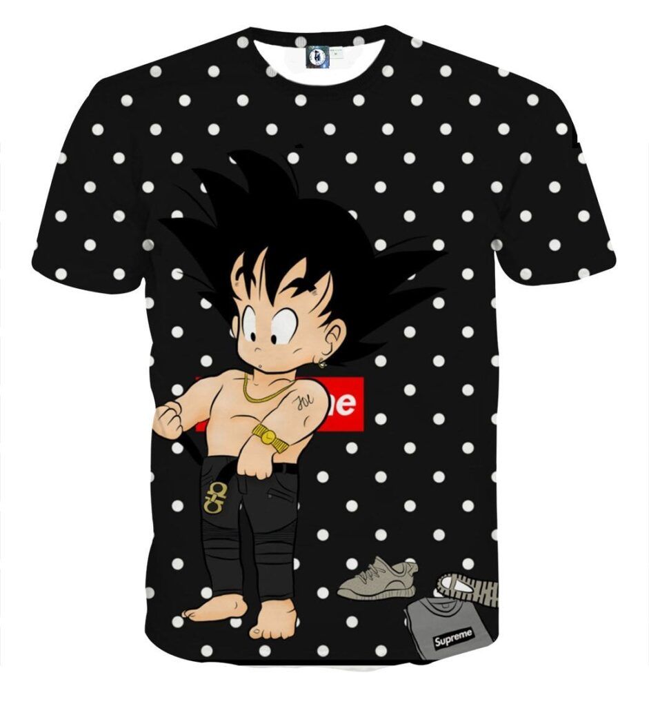 supreme t shirt dragon ball z