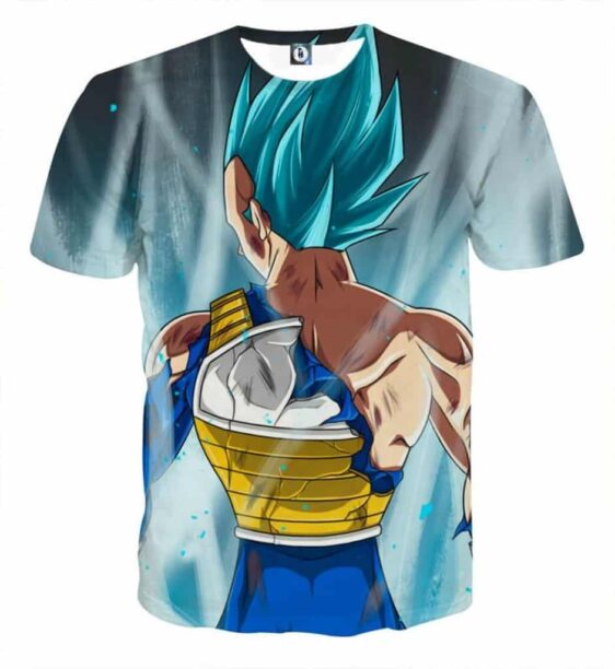 Dragon Ball Vegeta Blue Super Saiyan Epic Streetwear T-Shirt - Saiyan Stuff
