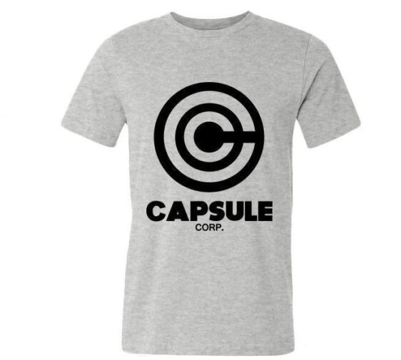 Dragon Ball Z Capsule Corp Casual Men T-Shirt - Saiyan Stuff