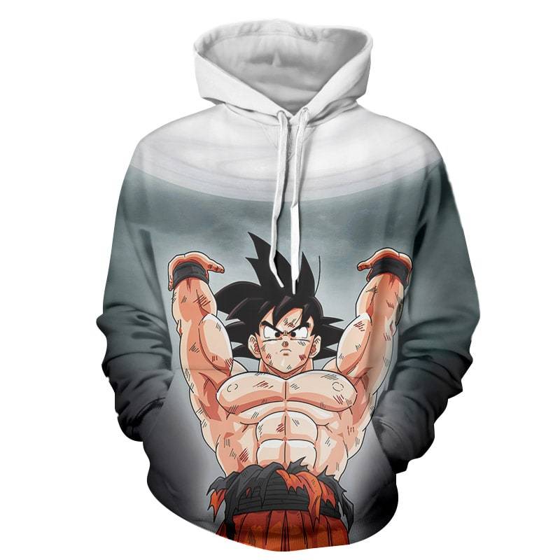 Dragon Ball Z Cool Son Goku Energy Ball Spirit Bomb Hoodie