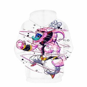 Dragon Ball Z DBZ Super Mad Kid Buu Graffiti Style Pullover Hoodie - Saiyan Stuff - 2