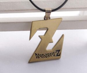 Dragon Ball Z Logo Necklace Pendant Gold Silver - Saiyan Stuff