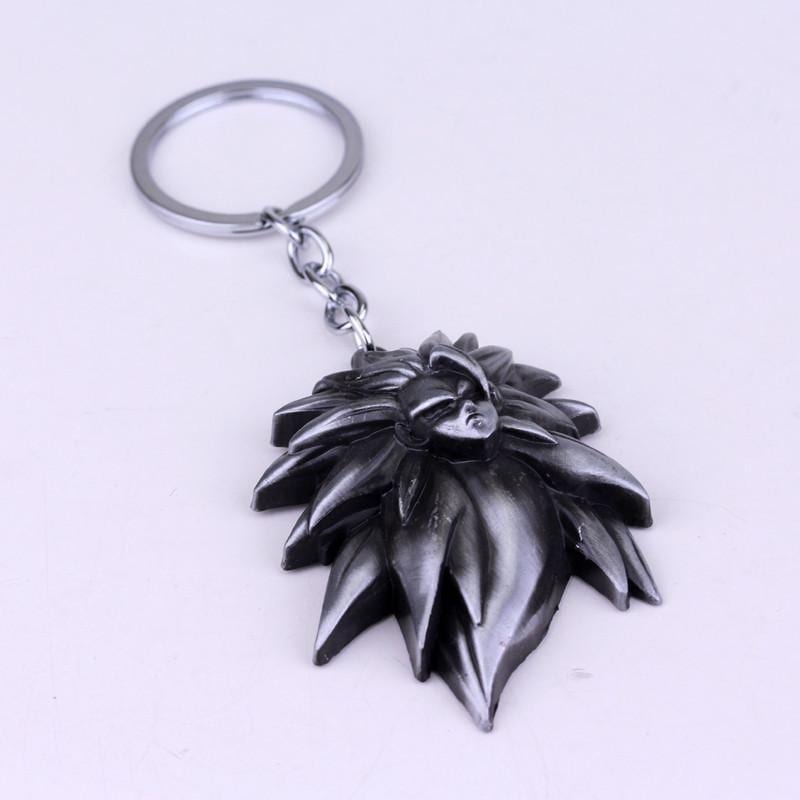 Dragon Ball Z SSJ3 Super Saiyan 3 Son Goku Metal Keychain Keyring - Saiyan Stuff - 3