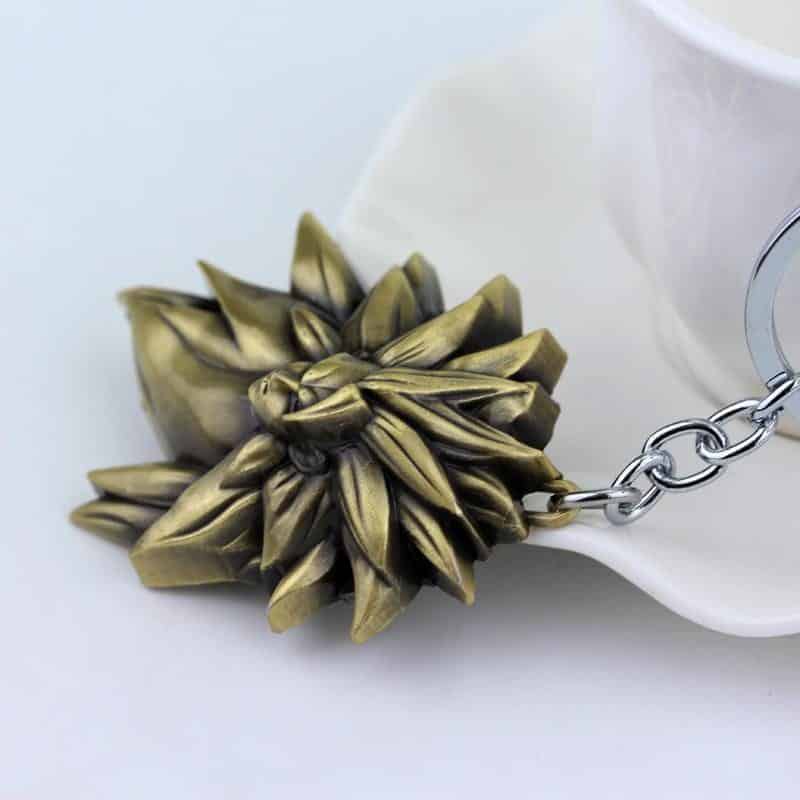 Dragon Ball Z SSJ3 Super Saiyan 3 Son Goku Metal Keychain Keyring - Saiyan Stuff - 7