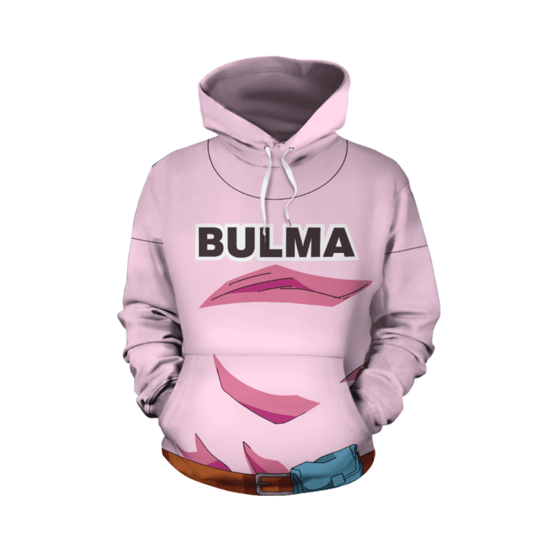 Dragon Ball Z Sexy Bulma 97 Pink Stylish Cosplay Hoodie - Saiyan Stuff