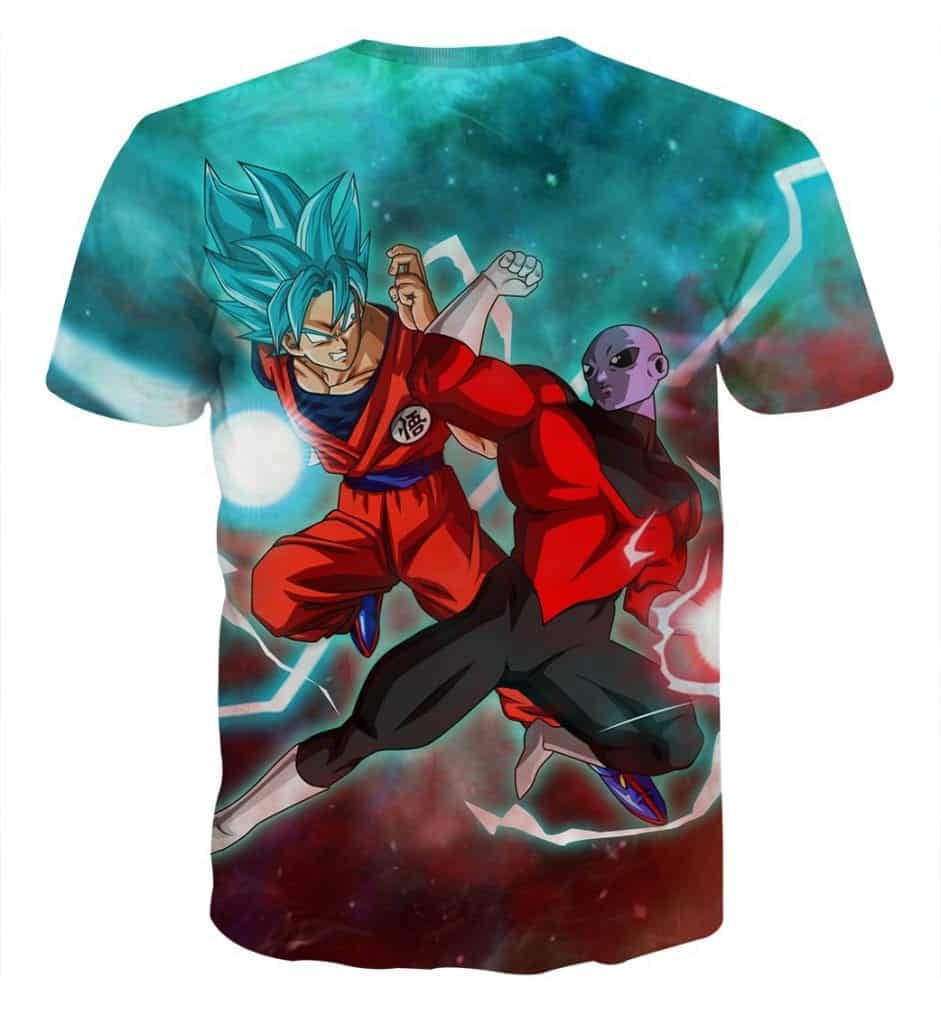 Dragon Ball Z Son Goku Versus Jiren The Gray Supreme T-Shirt - Image 2