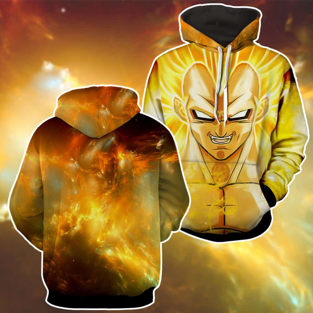 Dragon Ball Z The Raging Vegeta In Super Saiyan 3 Hoodie - Image 3