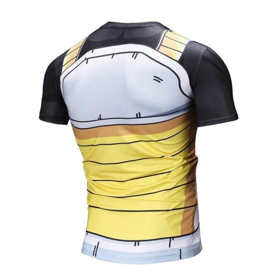 saiyan armor compression shirt