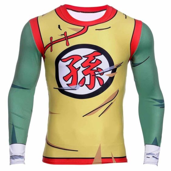 Gohan Costume Outfit Fitness Gear Workout Gym Compression 3D Shirt