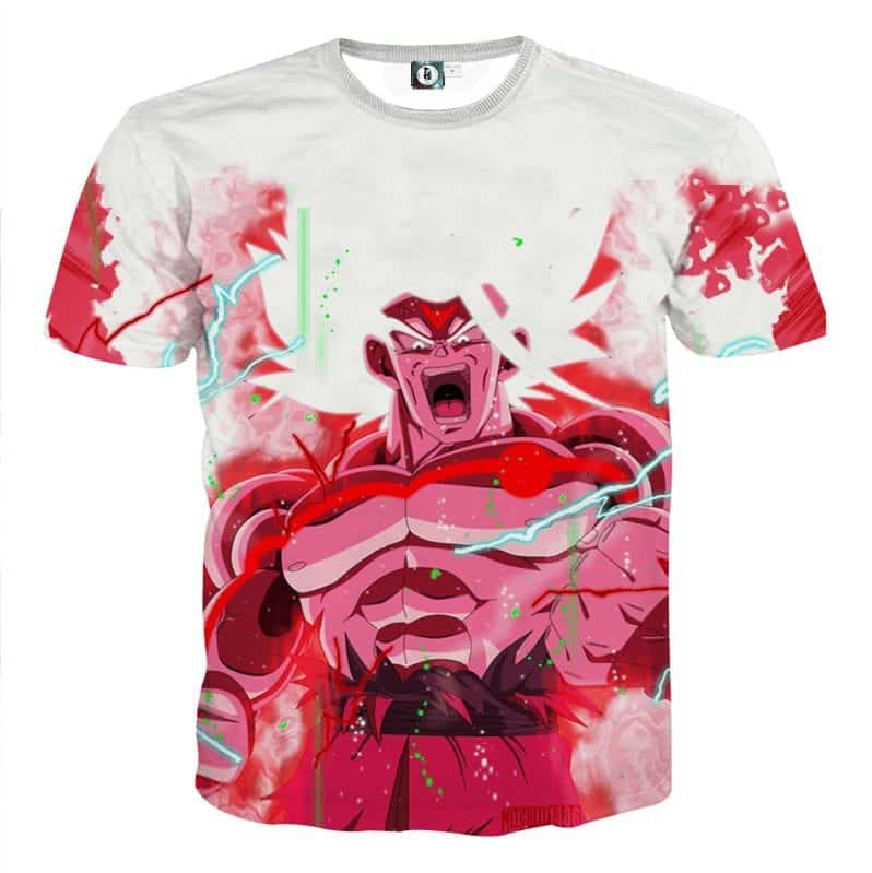 Goku Super Saiyan White Omni God Transformation T Shirt Saiyan Stuff - goku black roblox shirt