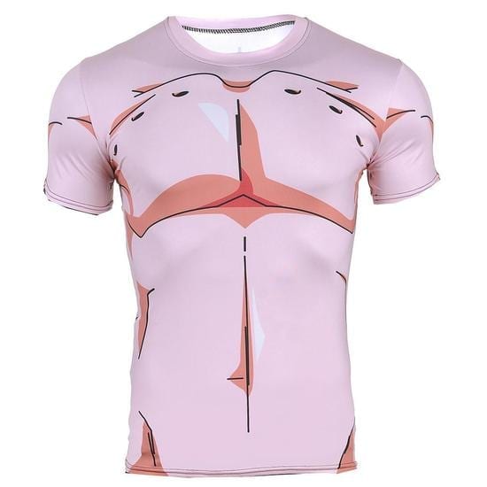 Kid Buu Majin Boo Pure 3D Cosplay Skin Workout T-Shirt