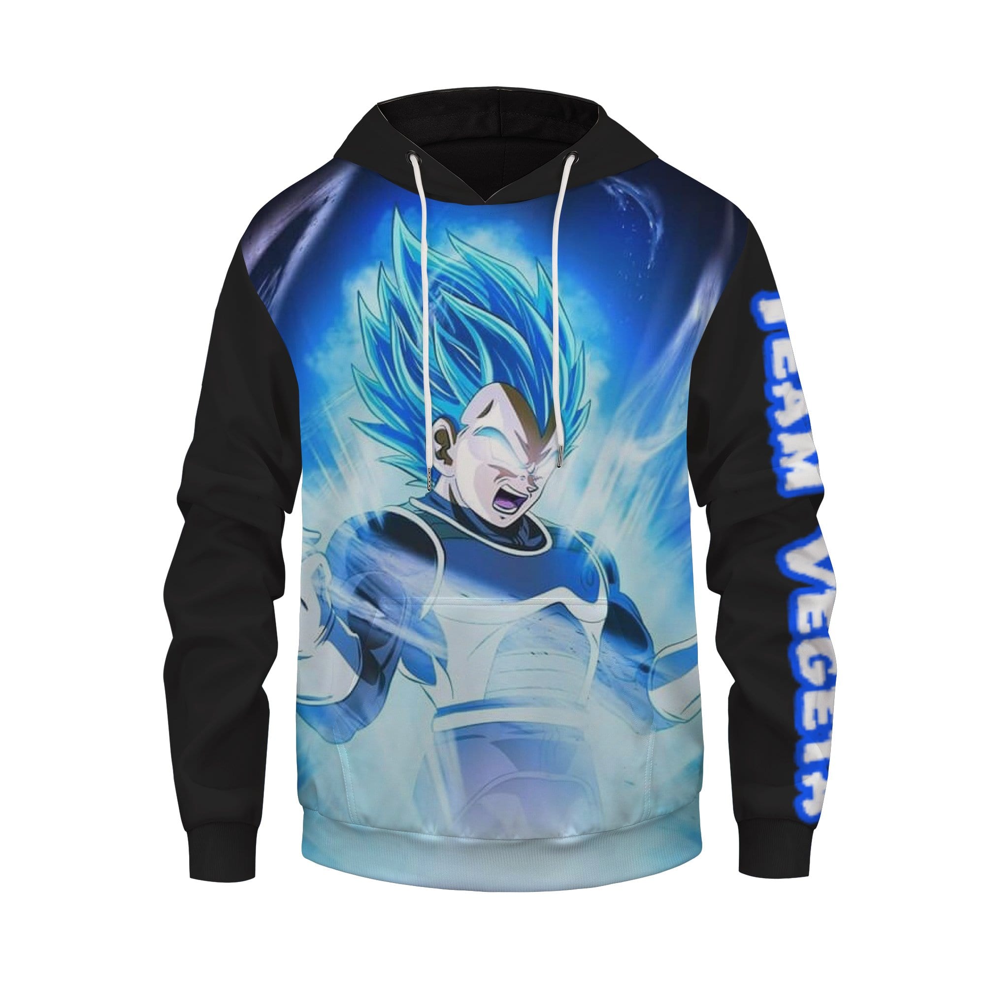 Super Saiyan 5 Goku SSJ5 Space Galaxy 3D Blue Fashion Hoodie — DBZ, ssj5  dragon block c 