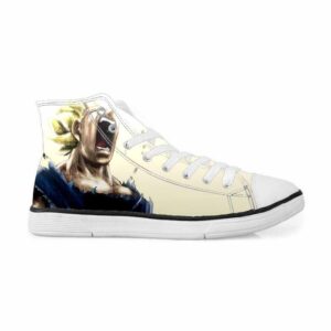 Super Saiyan Vegeta Angry Mad Cool Design Sneakers Converse Shoes