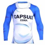 Teen Future Trunks Capsule Corp 3D Gym Fitness Long Sleeves T-Shirt