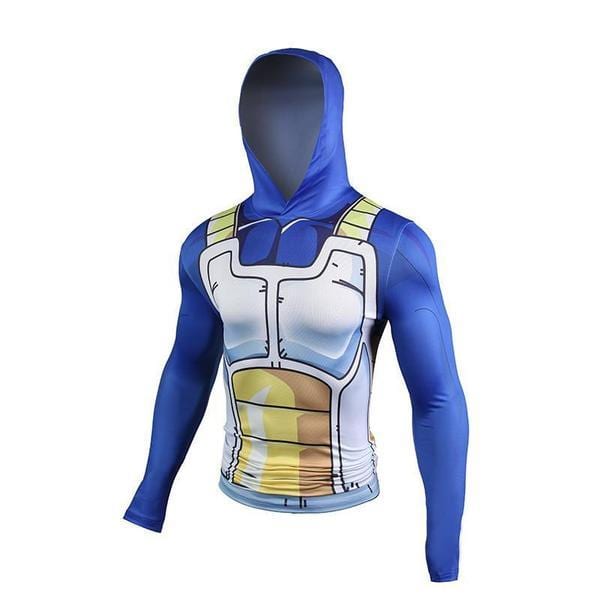 saiyan armor hoodie