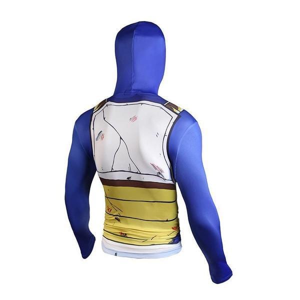 saiyan armor hoodie