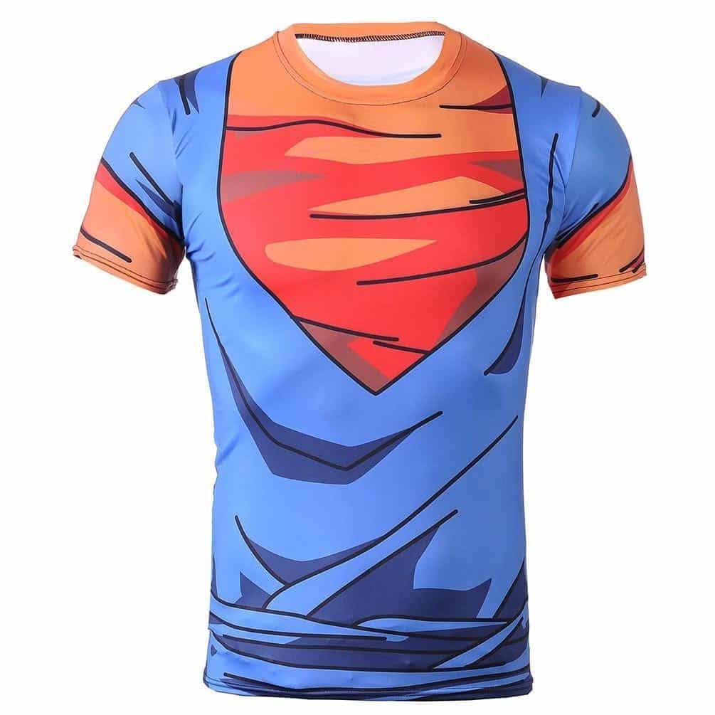 Vegetto Vegito Goku Vegeta Fusion Cosplay 3D Fitness T-Shirt