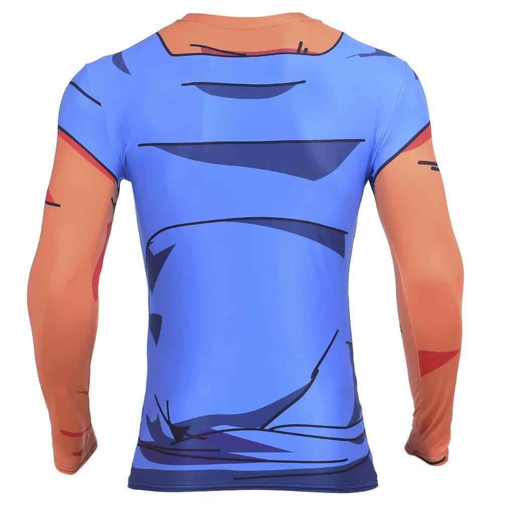 Vegetto Vegito Goku Vegeta Fusion 3D Workout Compression T-Shirt - Image 2