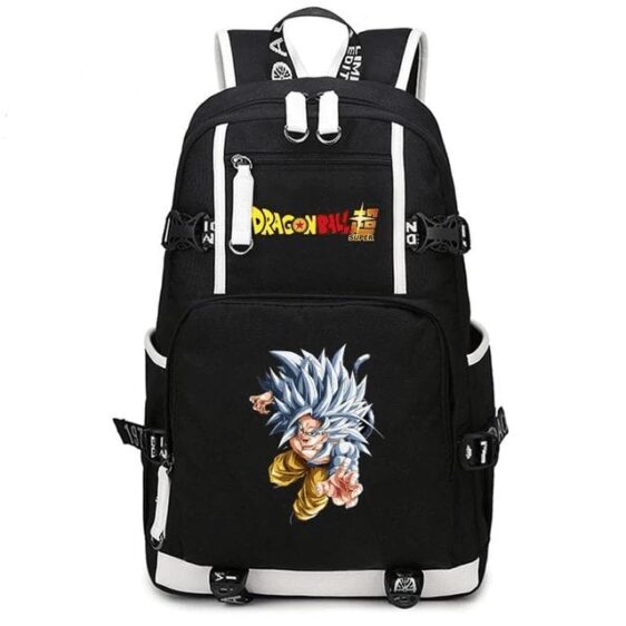 DBS Son Goku Super Saiyan 5 Form Black Backpack Bag