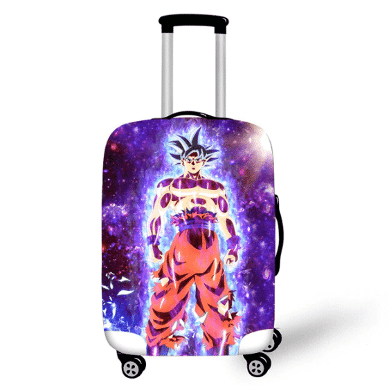 Powerful Son Goku Ultra Instinct Travel Suitcase Cover