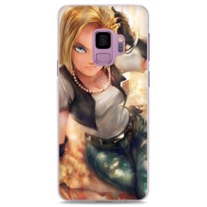 DBZ Android 18 Realistic Samsung Galaxy Note S Series Case