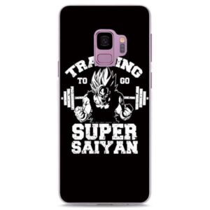 Goku Super Saiyan Gym Motivation Black Samsung Galaxy Note S Series Case
