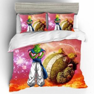 King Kai's Planet Goku And Piccolo Fusion Bedding Set
