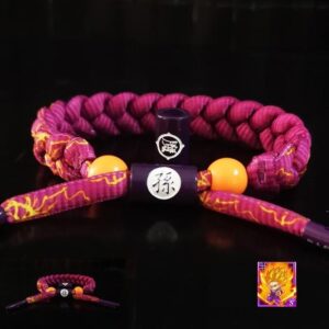 Dragon Ball Z Son Gohan Inspired Nylon Braided Bracelet