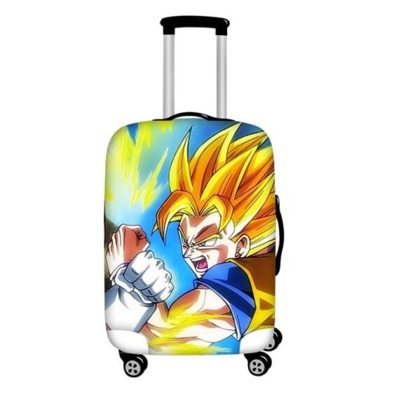 Fighting Super Saiyan Son Goku Protective Suitcase Cover