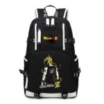 DBZ Son Goku's Silhouette Yellow Aura Backpack Bag