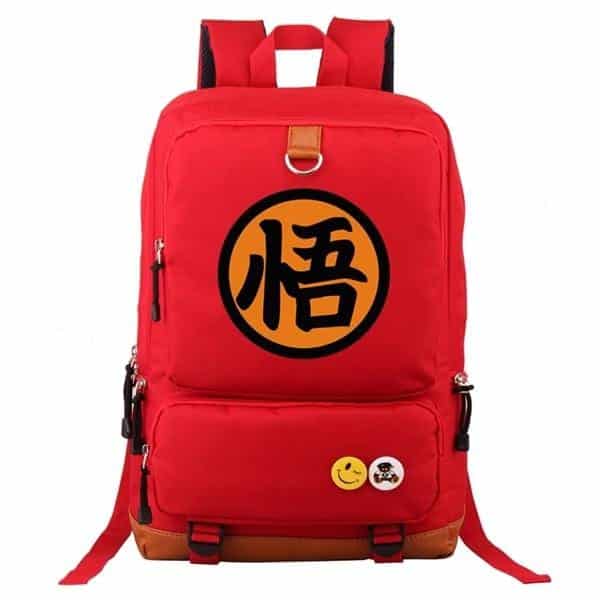 Son Goku Kanji Symbol Dragon Ball Z Oxford Backpack Bag