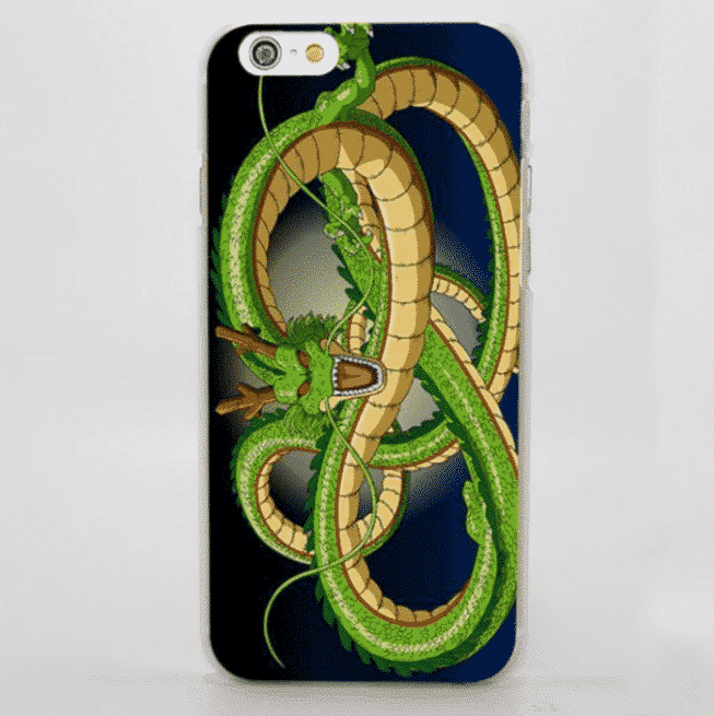 The Great Shenron Stylish Green Dragon DBZ iPhone 5 6 7 Plus Case