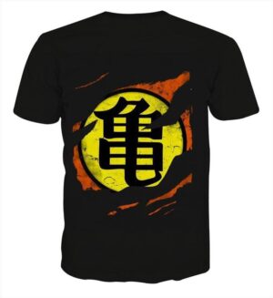 Dragon Ball Master Roshi Symbol Kanji Japanese Cool Design T-shirt