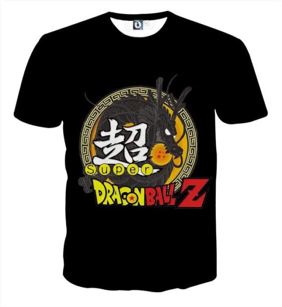 Dragon Ball Z Super Kanji Epic Dragon Spirit Shenron T-Shirt
