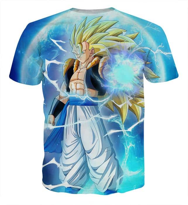 Dragon Ball Z The Marvelous Gogeta Super Saiyan 3 T-Shirt - Image 2