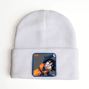 DBZ Cute Son Goten Fusion Dance White Classic Beanie