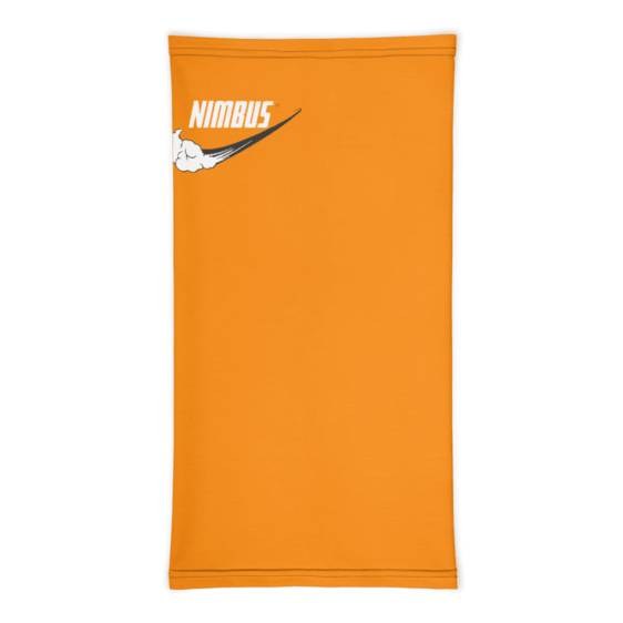DBZ Nimbus Art Nike Inspired Orange Face Covering Neck Gaiter