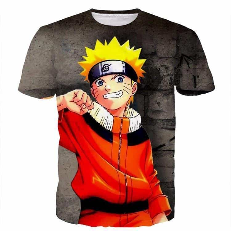 Fantastic Naruto Uzumaki Shippuden Cool Crisp Character T-shirt.