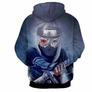 Kakashi Young Ninja Sharingan Fan Art Design Cool Hoodie