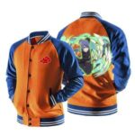 Naruto Anime Konan Akatsuki Kunoichi Orange Baseball Jacket
